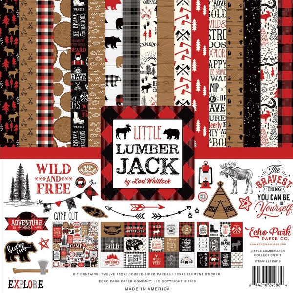 Echo Park Little Lumberjack Collection Kit