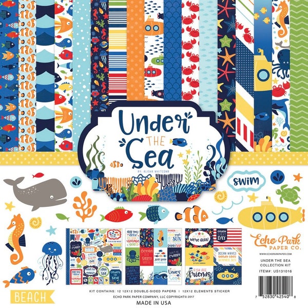 Echo Park Under the Sea Collection Kit