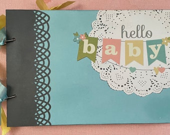 Álbum de recortes personalizado para bebé, regalo personalizado