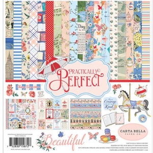 Echo Park Practically Perfect Scrapbook Collection Kit