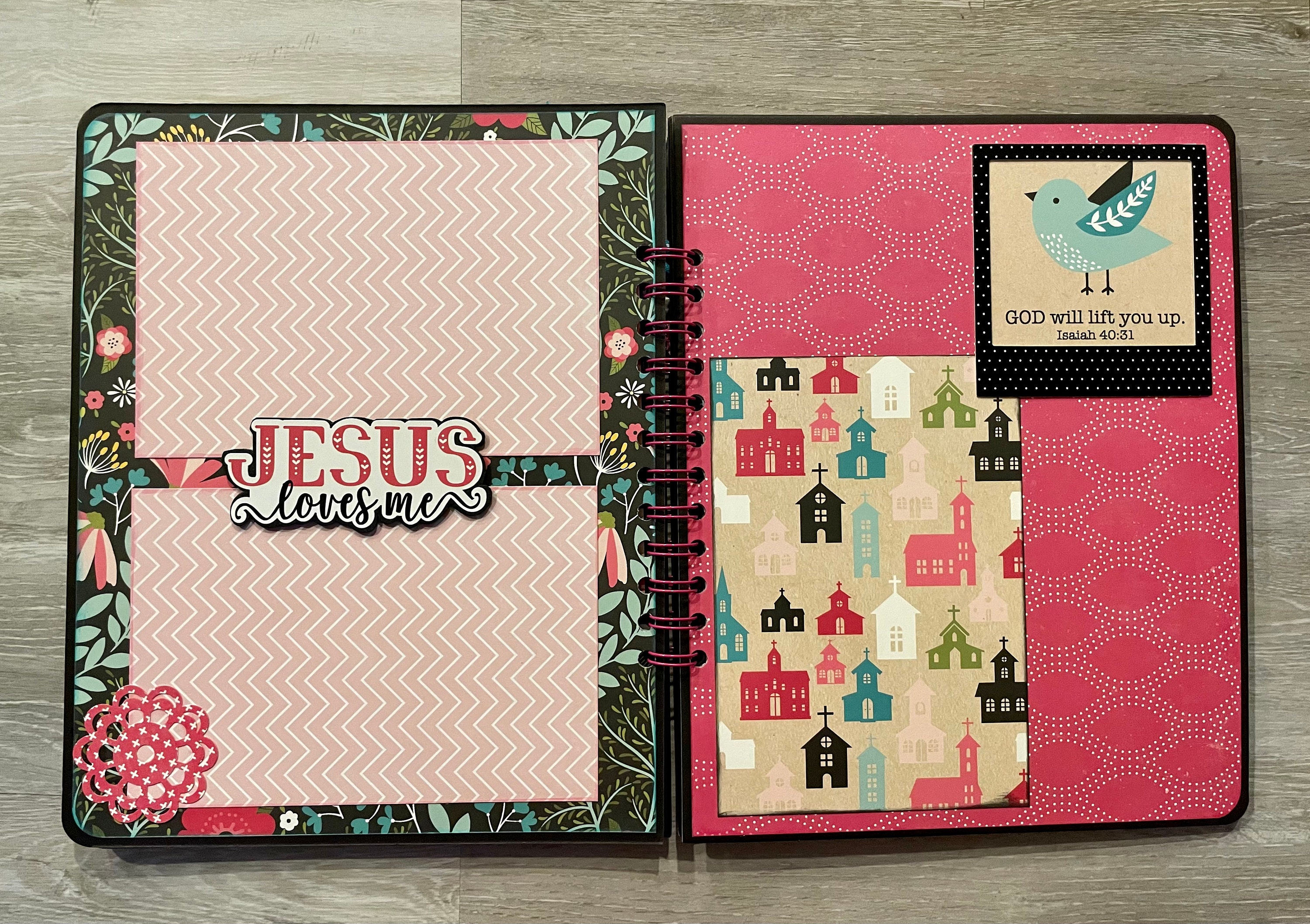 Religious Scrapbook Album Perfect for First Communion or Baptism Photos ...