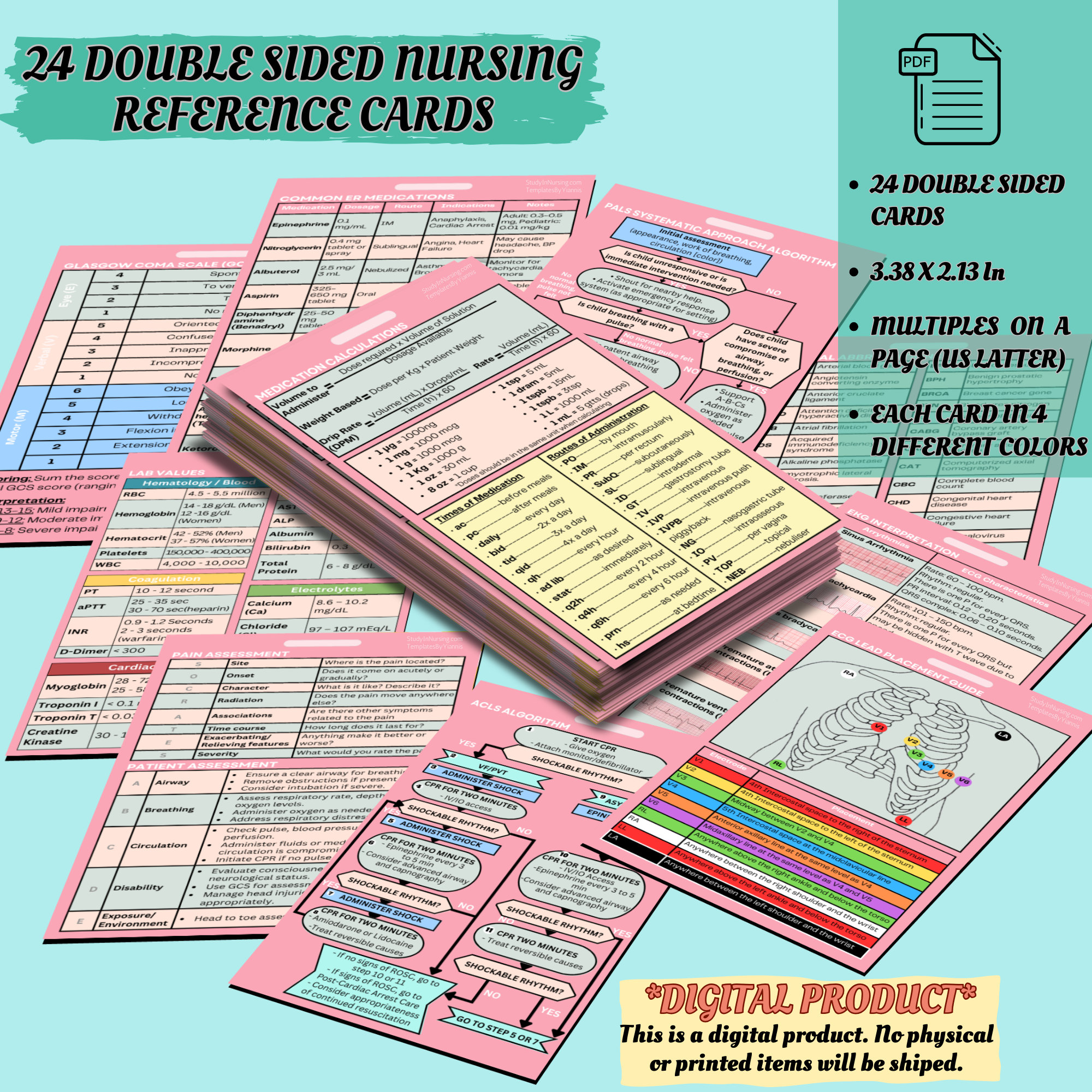 Nurse badge cards - Etsy 日本