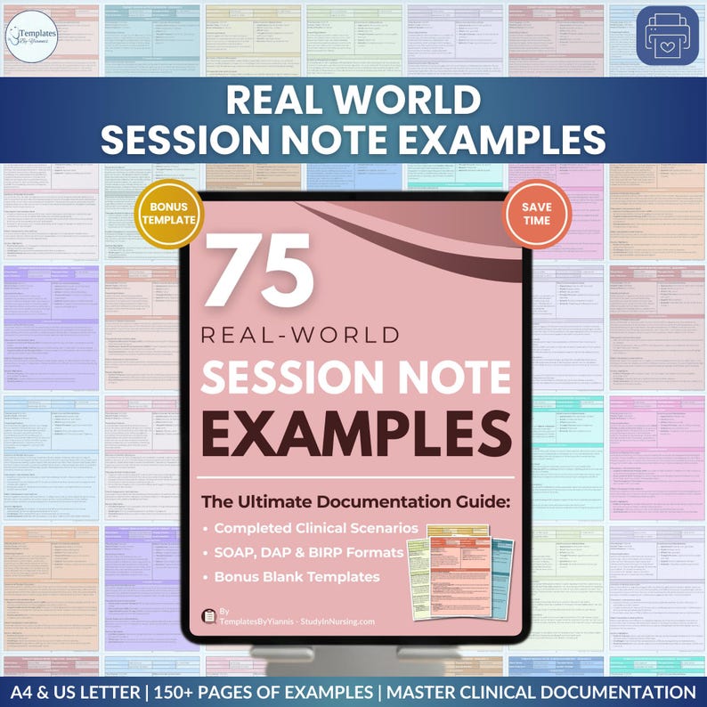 75+ Counseling Session Note Examples: Therapy Progress Note Scenarios ...