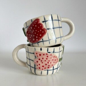Handmade ceramic mug. Mugs, tea cups, tea coups and saucers, Ceramics mugs, Flower mug