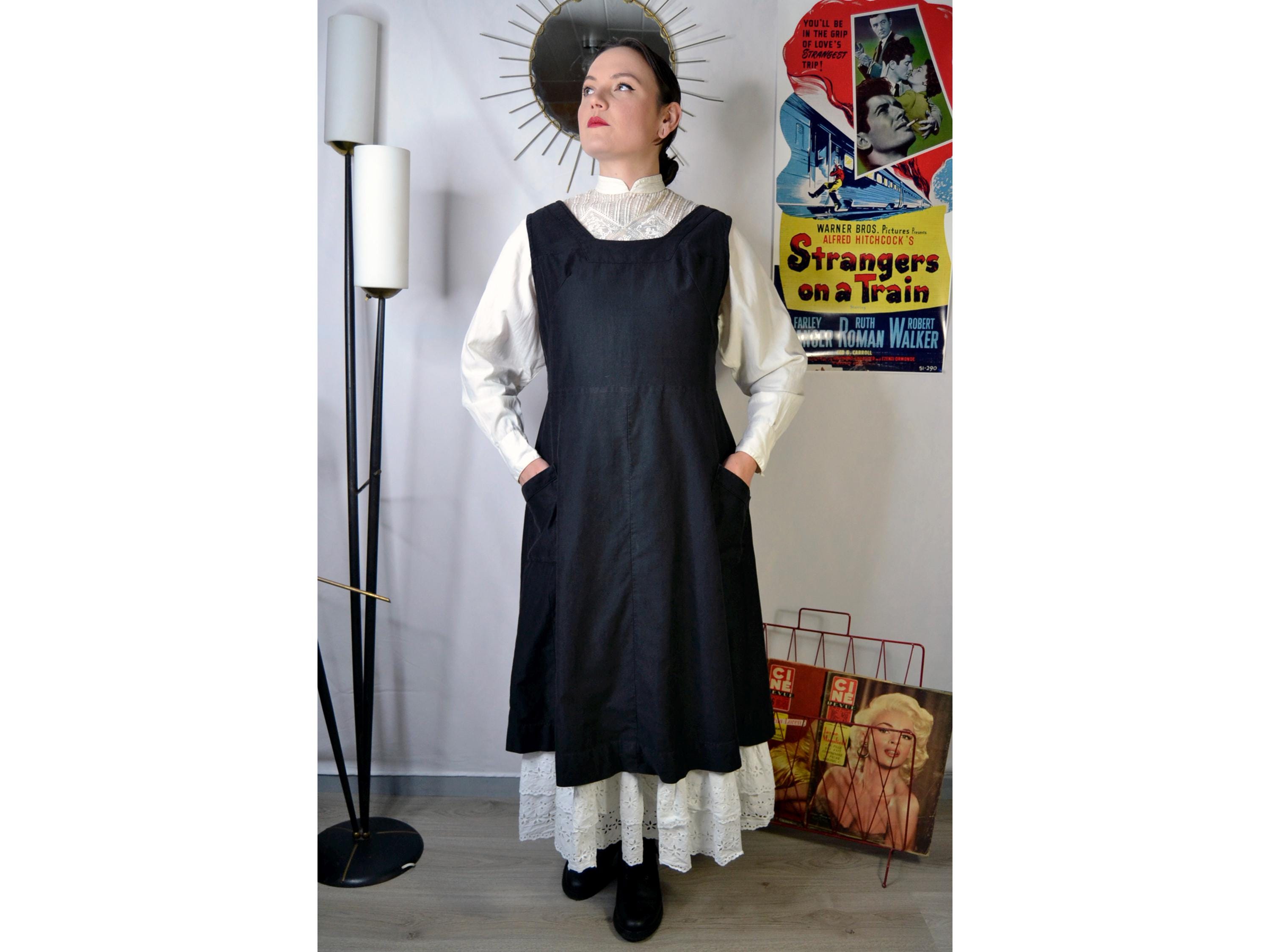 1930s Apron Dress