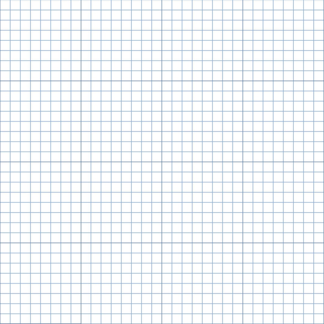 GRID / GRAPH PAPER A0, A1, A21 Size Imperial 1 Inch 1/8th Inch Squares