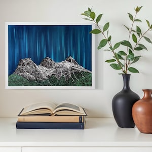 Three Sisters Art Print, Handmade by TJS Painting. 11&quot;x14&quot; print.