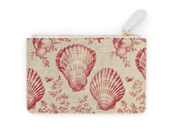 Vintage Seashell Mini Clutch Bag Coquette Clutch Coquette cartera boho cartera rosa cartera rosa concha rosa cartera