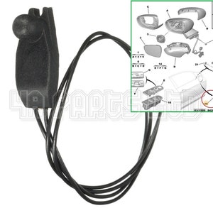 Citroen DS3 DS4 DS5 C4 C5 C8 External Temperature Sensor underneath door mirror