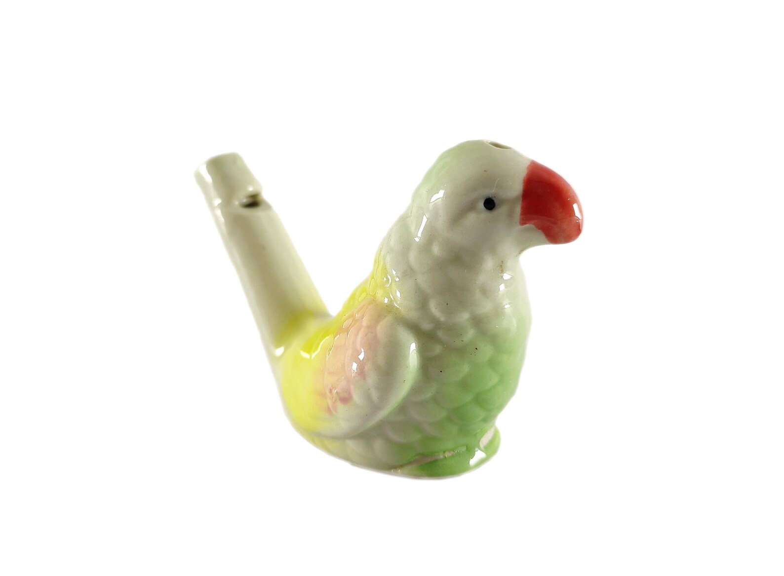 Pair of Parrot Ceramic Bird Water Whistle Musical Toy for Kids Etsy