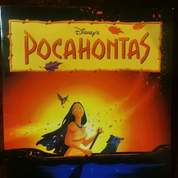 90's Scholastic- Disney's Pocahontas Story Book