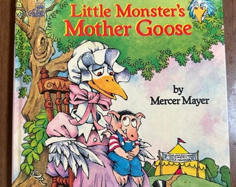 70’s Mercer Mayer’s “Little Monster’s Mother Goose” Hardcover Book