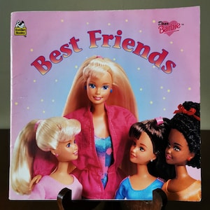 90 s Dear Barbie best Friends Barbie Illustrated Book Etsy India