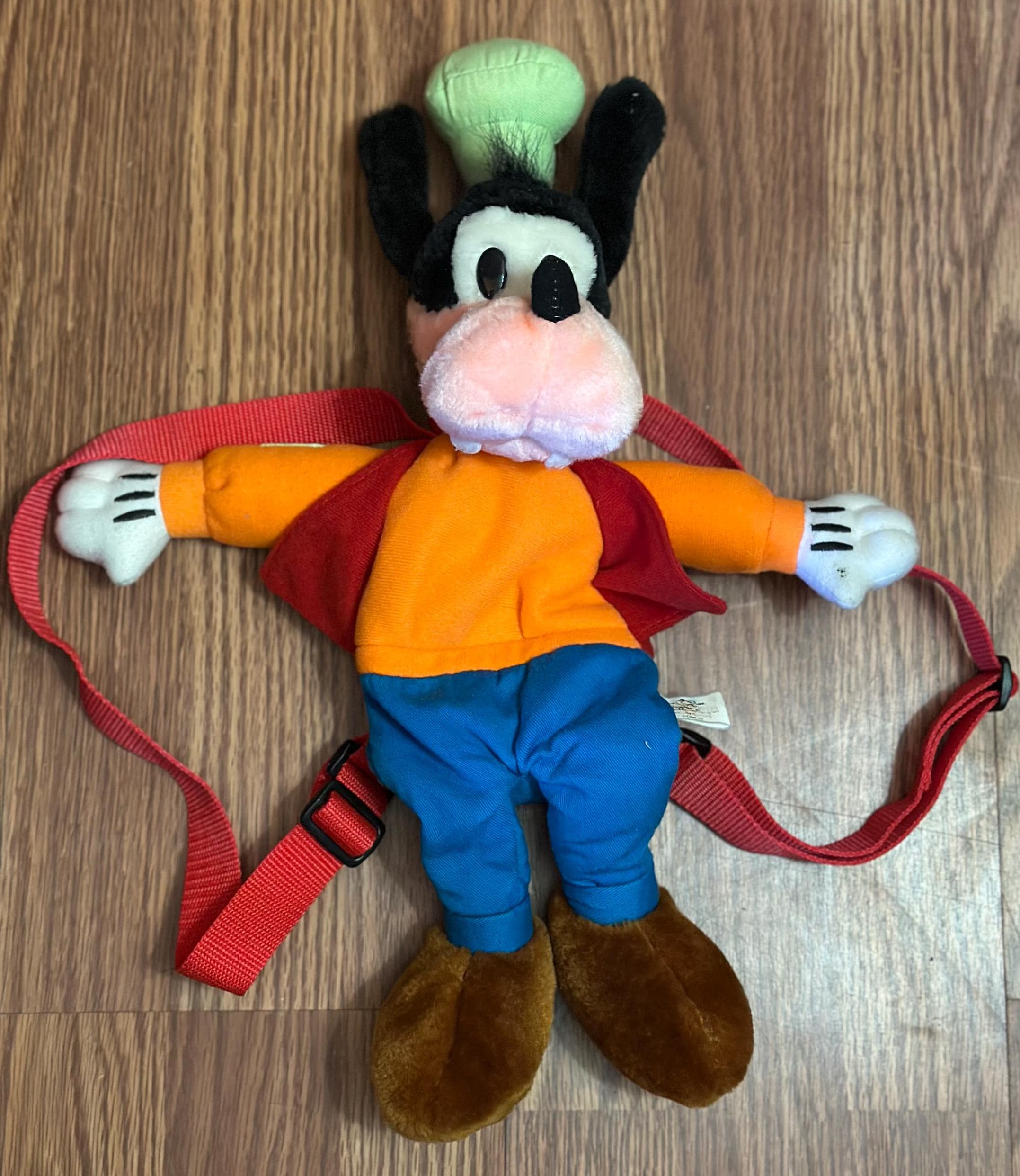90's/00's “mickey's Stuff for Kids”: Goofy Plush Backback - Etsy
