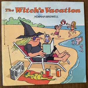 80’s “The Witch’s Vacation” Story Book