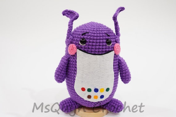 ✨みく様おまとめ✨ドイツ　錫製品　イースター　2点 Purple Musical Monster Crochet Doll | Handmade Amigurumi Plush
