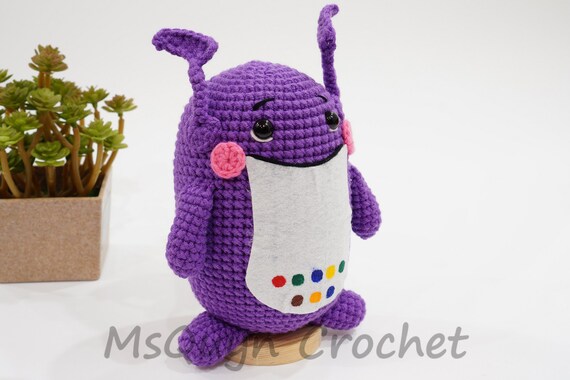 Crochet Amigurumi Plush Toy: Little Einstein Music Pet - Etsy