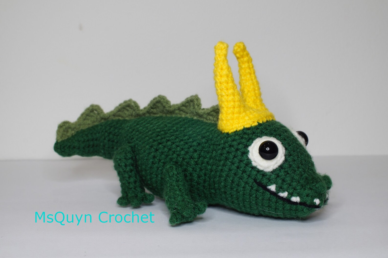 Hand crochet Alligator Loki similar Doll Marvel Alligator Loki | Etsy