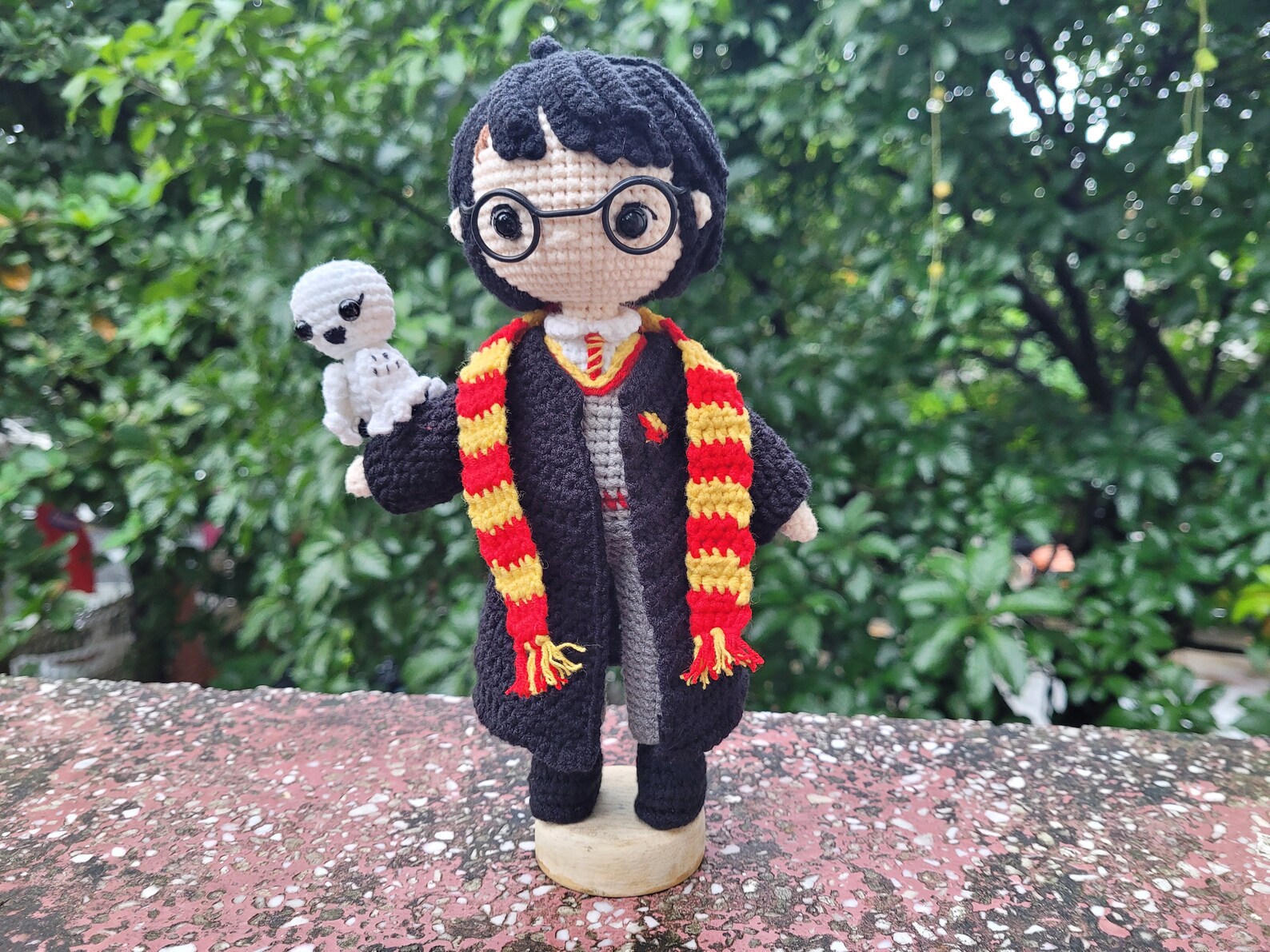 Handmade Wizard Doll Crochet Wizard Doll Witch Doll Etsy
