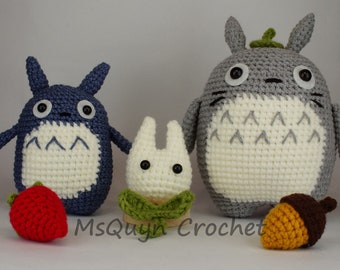Crochet Totoro Etsy Crochet Totoro Etsy