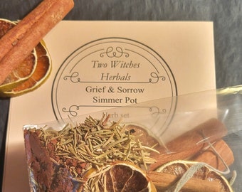 Grief & Sorrow Pre-Made Simmer Pot Kit