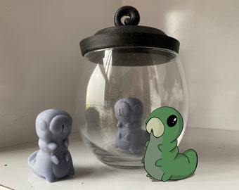 Holle ridder Grub 3D geprint (hars)