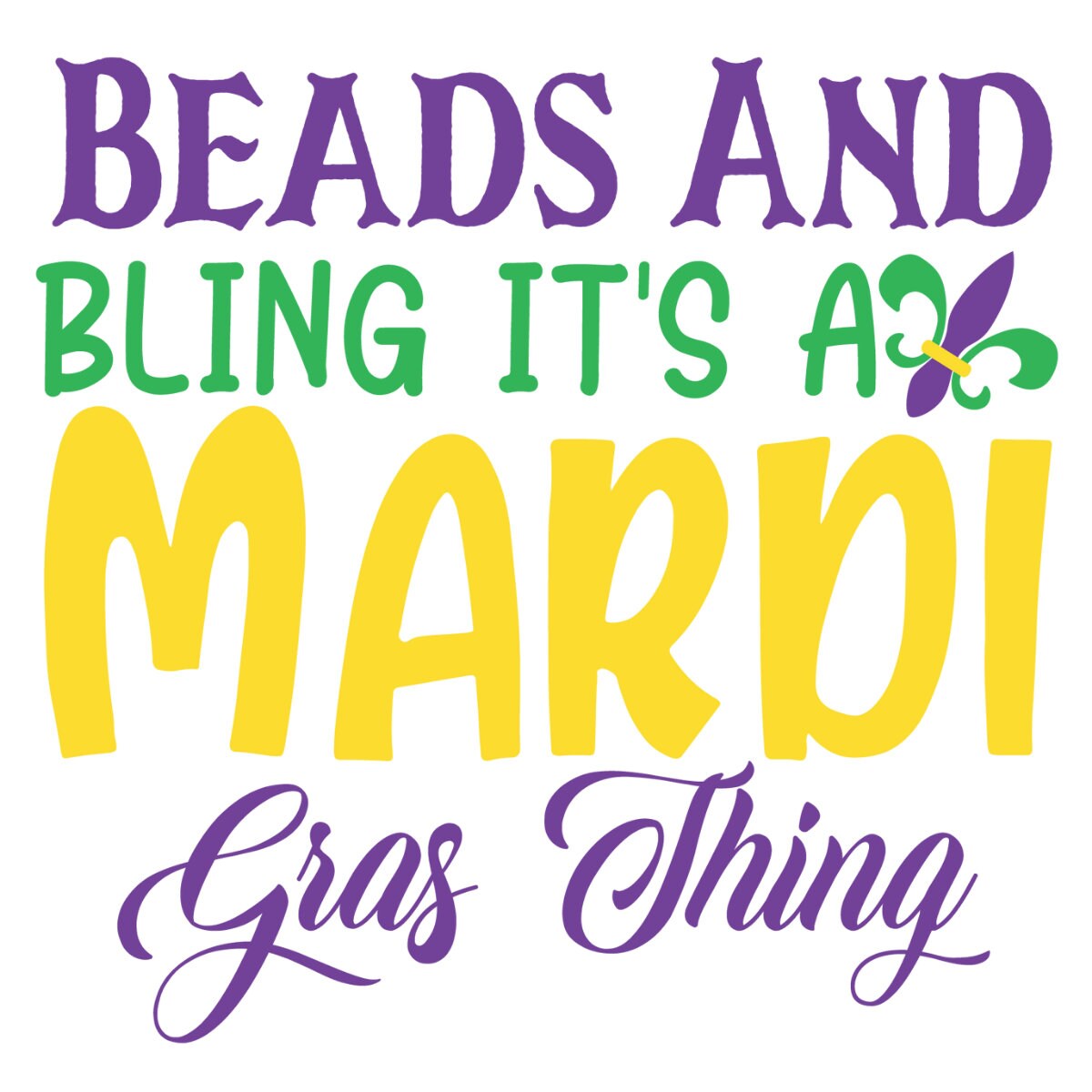 cute mardi gras sayings short