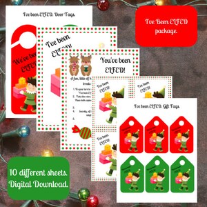 I&#39;ve / We&#39;ve Been ELFED. Holiday Cheer. Package Bundle for I&#39;ve / We&#39;ve Been Elfed. Spread holiday cheer, one neighbor / coworker at a time.