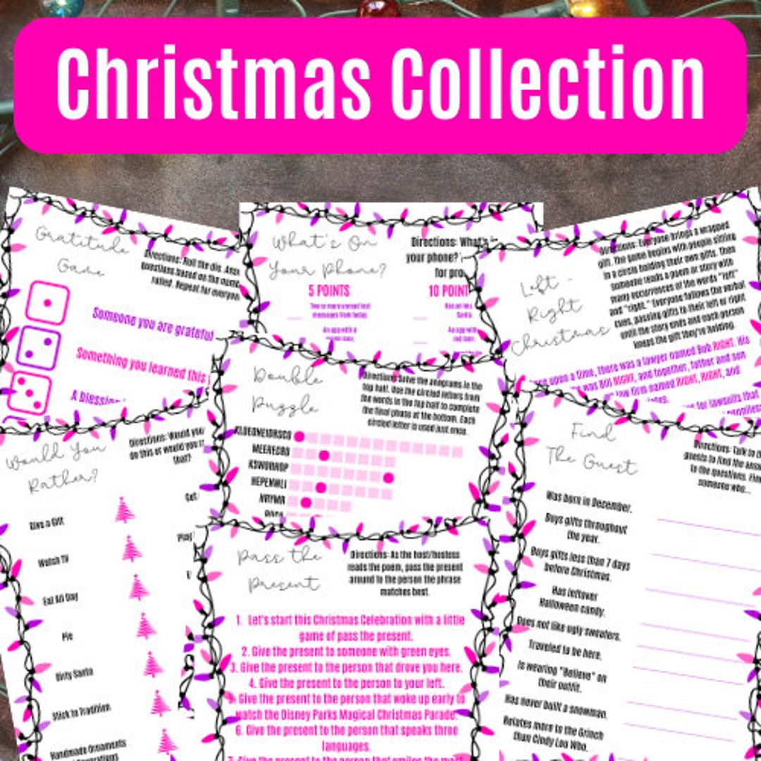 Christmas Themed Christmas Collection (7 Fun Christmas Themed Games