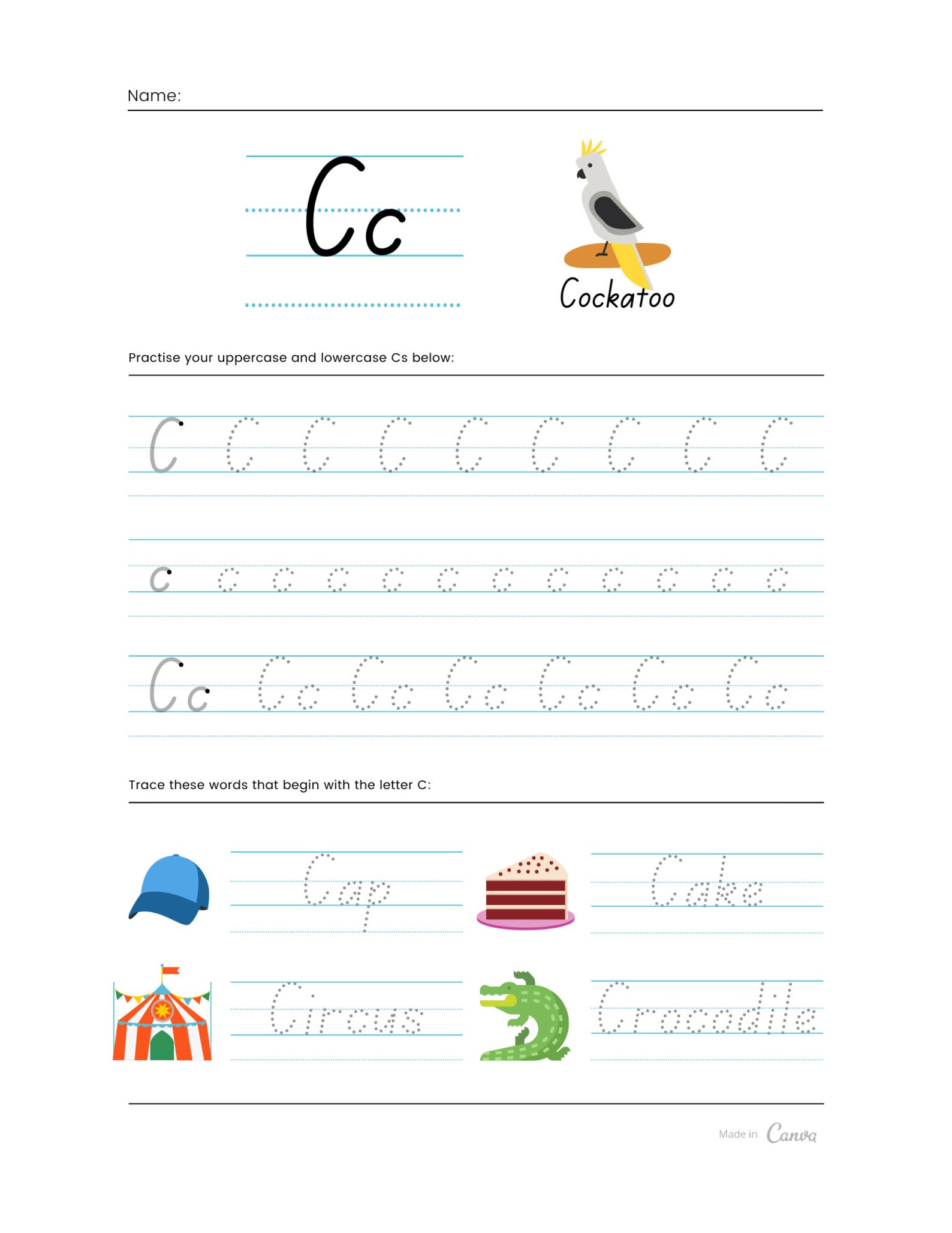 Learn Your Alphabet - Etsy