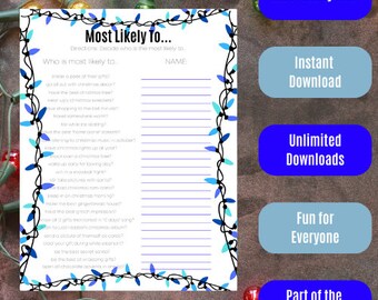 Weihnachtsmotiv am wahrscheinlichsten... - Blaue Lichter