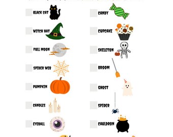Halloween Themed "Scavenger Hunt"