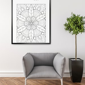 I AM... happy affirmation coloring pages, mandala. Coloring Page for Kids, Teens, Adults. Relaxing.