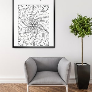 I AM... ready affirmation coloring pages, mandala. Coloring Page for Kids, Teens, Adults. Relaxing.