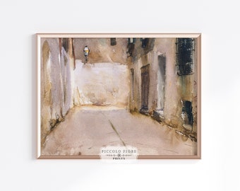 John Singer Sargent Watercolor Reproductions. Santa Maria Della