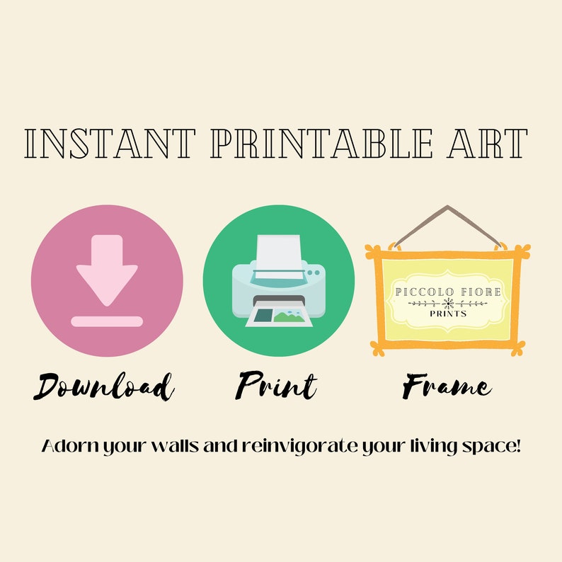 Vintage Gallery Wall SET Vintage Blue and Cream Wall Art Etsy