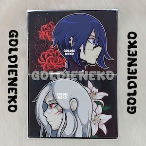 IN STOCK | Signalis Elster and Ariane Floral Art Boards | Shikishi Style 4&quot;x6&quot;