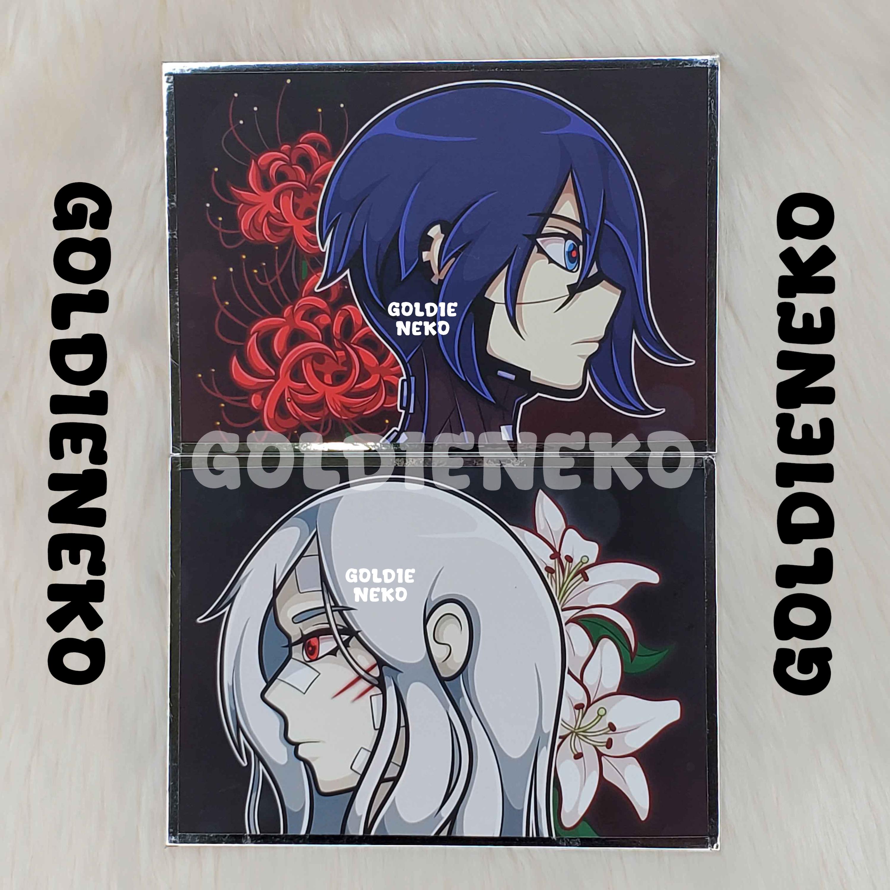 IN STOCK | Signalis Elster and Ariane Floral Art Boards | Shikishi