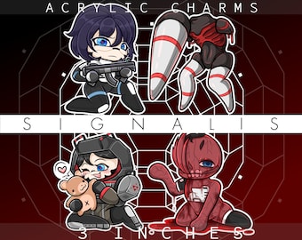 EN STOCK Capítulo 3 Llaveros Signalis (3&quot;) elster, storch, mynah, gore adler merch