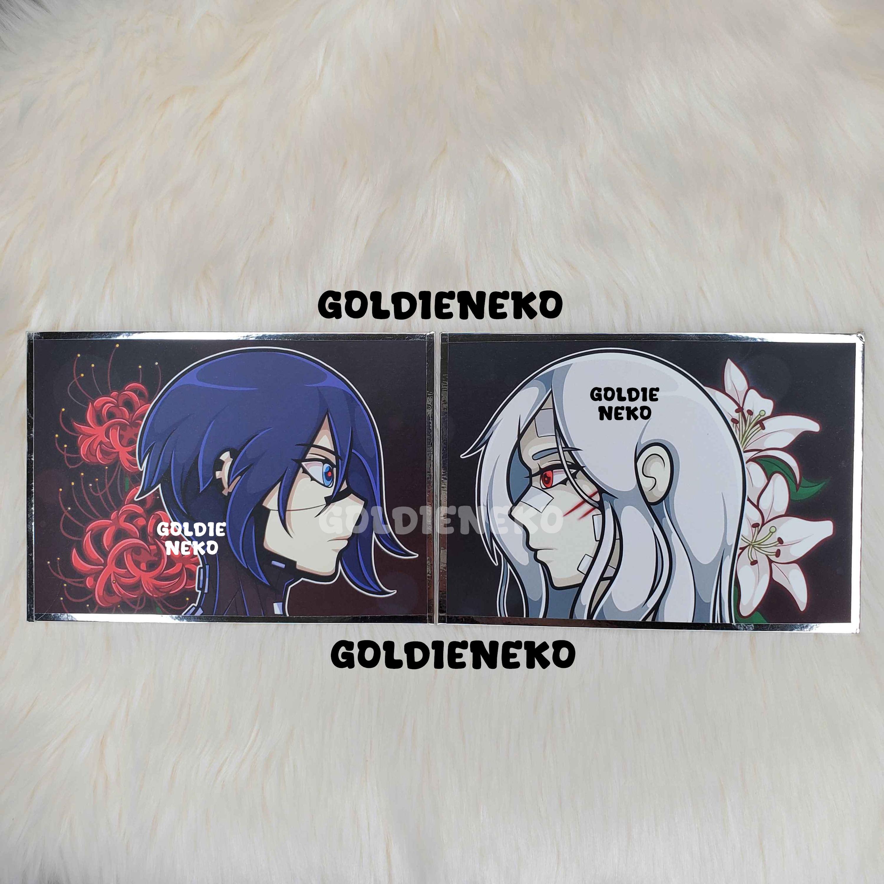 IN STOCK | Signalis Elster and Ariane Floral Art Boards | Shikishi