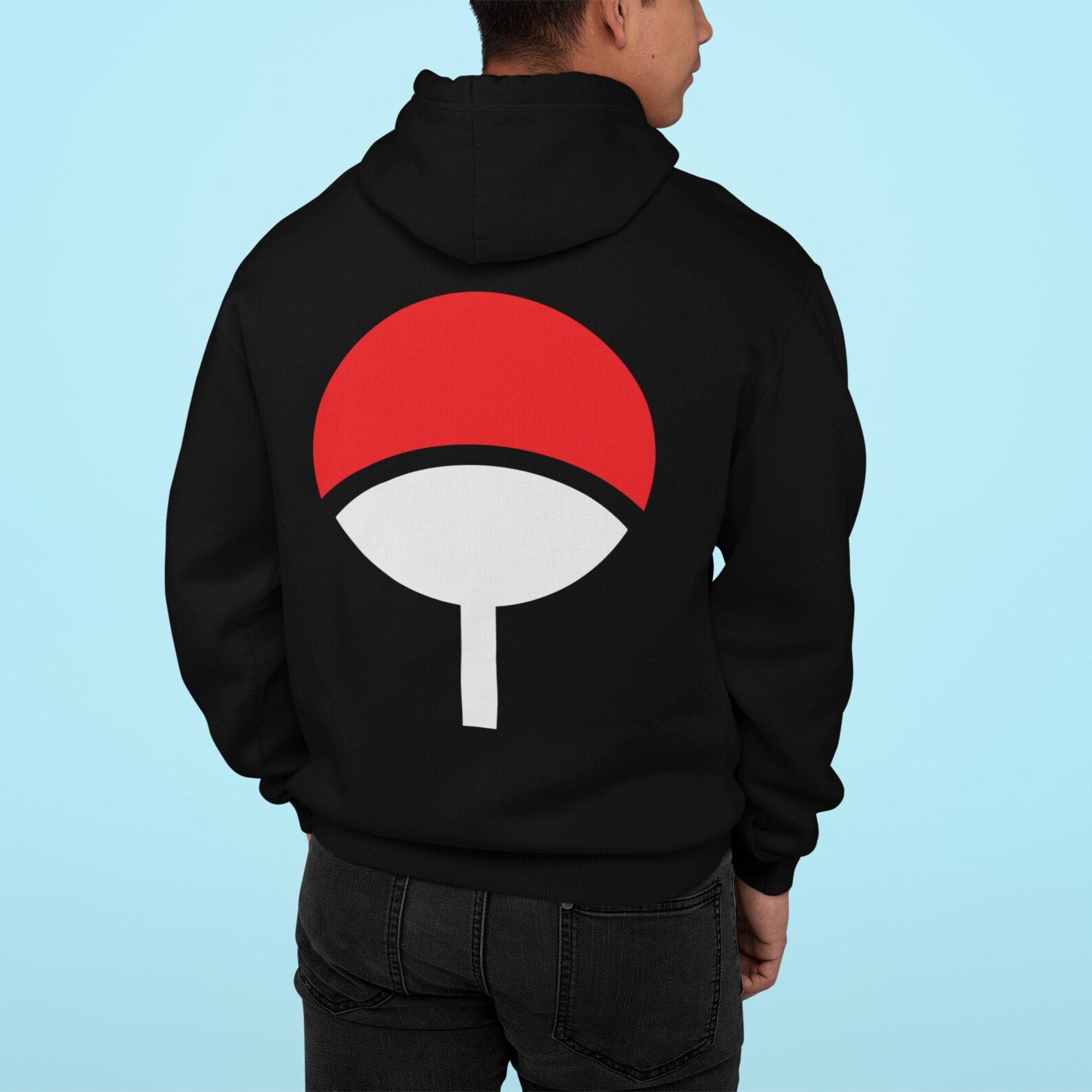 Uchiha Clan Hoodie Unisex para Hombres y Mujeres Naruto Anime Etsy