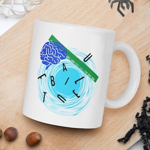 Vision therapy mug, concussion treatment, TBI, vision therapist, PCS