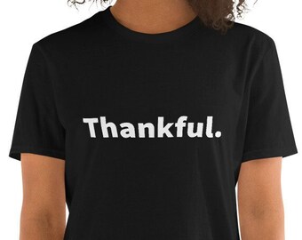 T-shirt cadeau de Thanksgiving, chemise d’automne, t-shirt d’automne, reconnaissant, gratitude, ondes positives top,