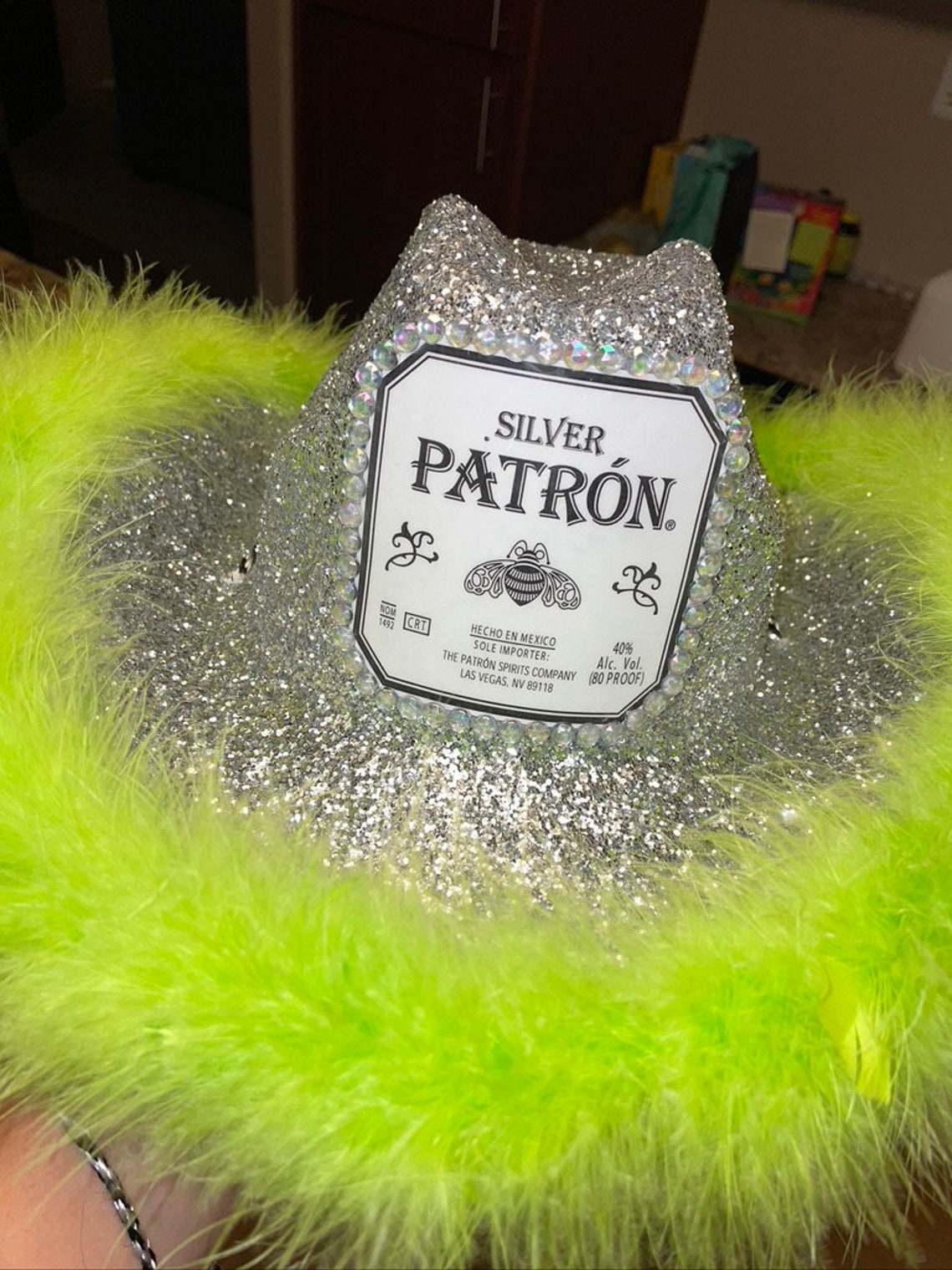 Glitter Cowgirl Hat Patron Etsy