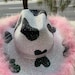 Cow Print Hat - Etsy