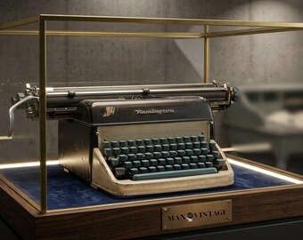 Bellissima Macchina da Scrivere Remington Vintage – Carrello Extra-Lungo