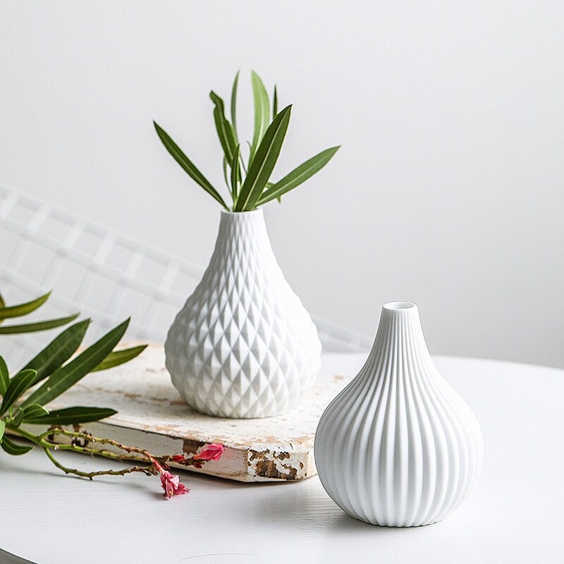 Mignons Petits Vases, Design, Parfait avec Des Fleurs ou Seul - Cutis