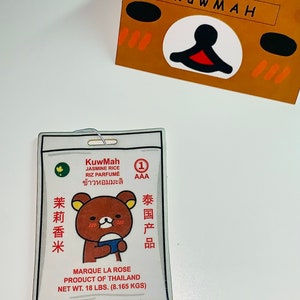 Rilakkuma rice bag air freshener