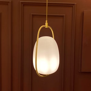 Unique Pendant Lamp, Egg Pendant Lamp, Modern Long Chandelier, Modern Hanging Light, Dining Room Pendant, Easter Gift, Modern Pendant Lamp