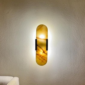 Marble Wall Sconce, Bedroom Wall Light, Modern Wall Sconce, Wall Light, Marble Wall Light, Contemporary Sconce, Mid Century Light